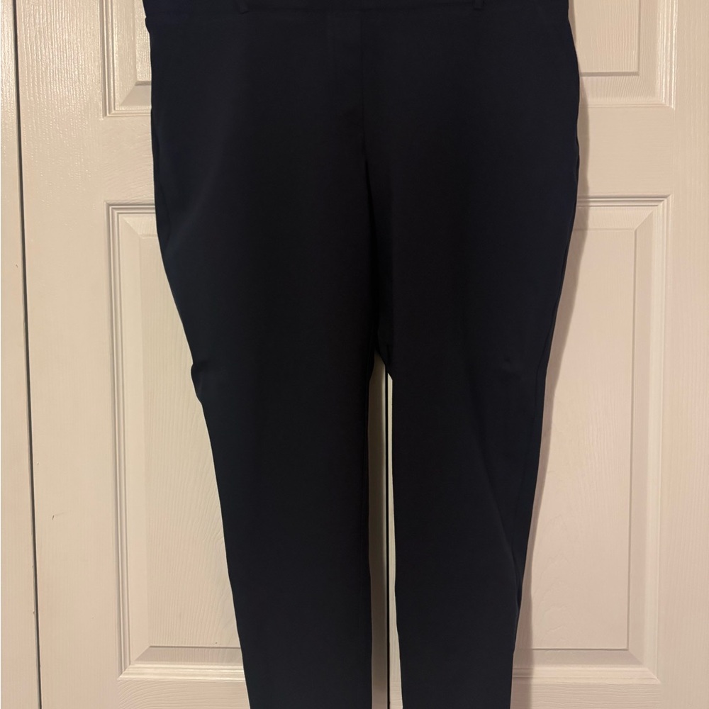 Betabrand Navy Blue Ankle Pants